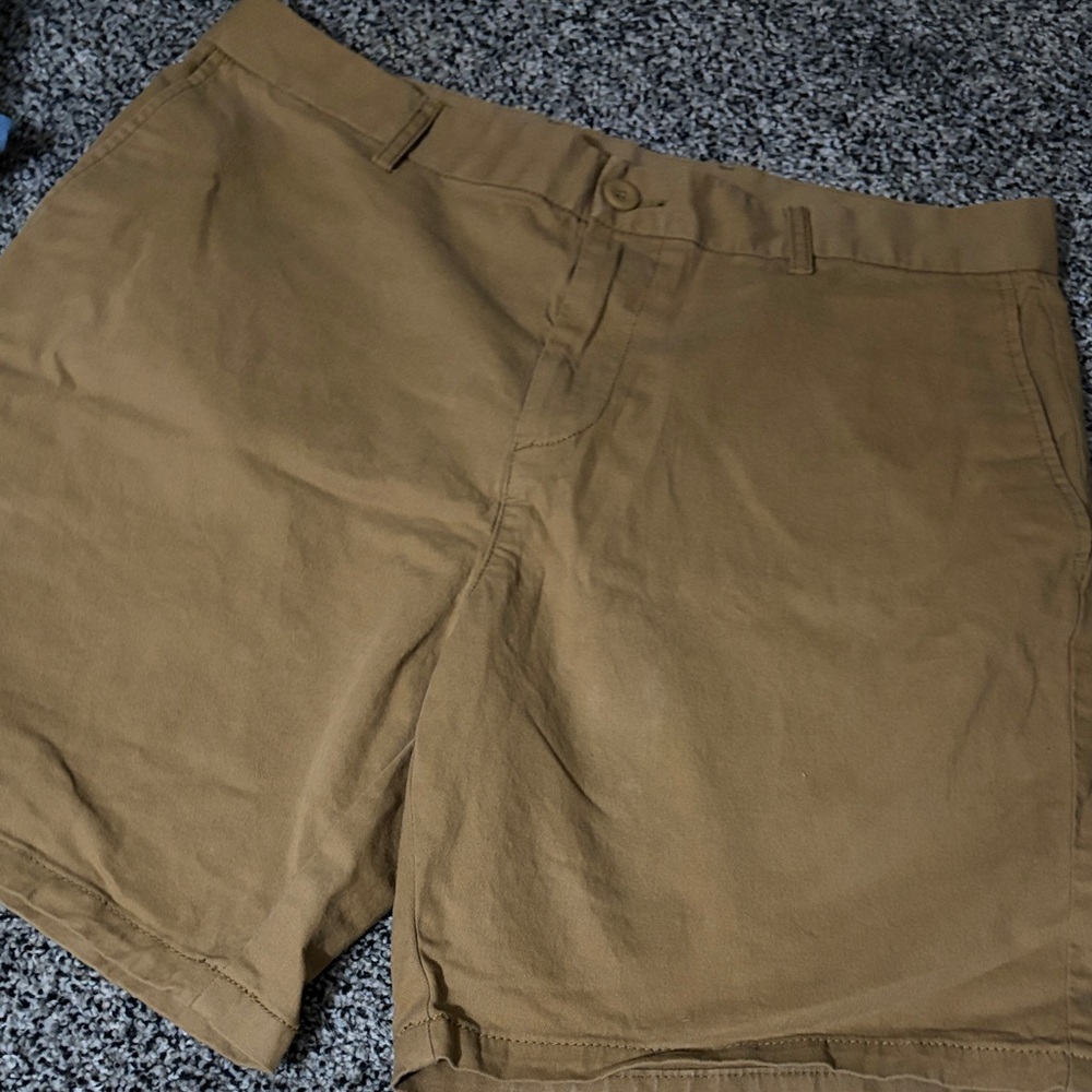 Old Navy Men's Brown Flat Front Shorts